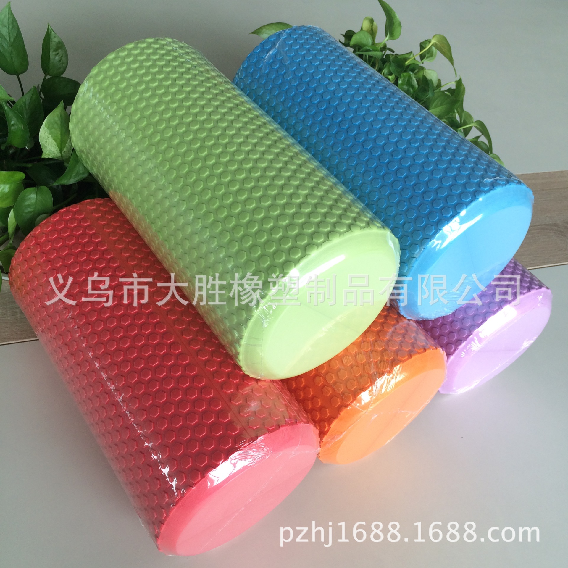 Floating point yoga column roller foam roller foam roller foam shaft eva yoga column balance bar massage Pilates column