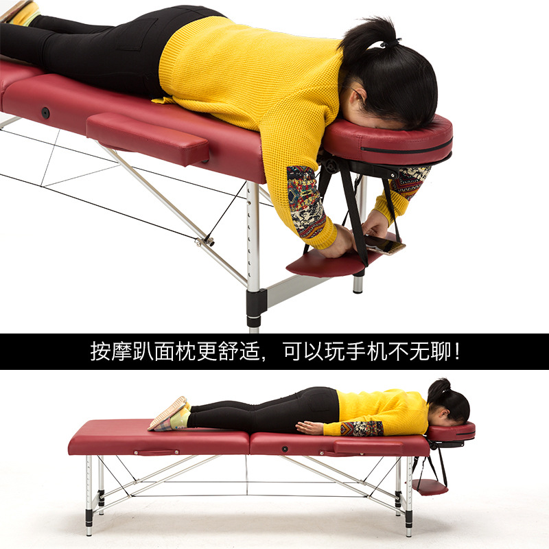 Miele Beauty Bed Foldableing Massage Bed Special Massage Pillow Countersunk Hole U Pillow Pillow Climbing Pillow Acupuncture Physiotherapy Tattoo