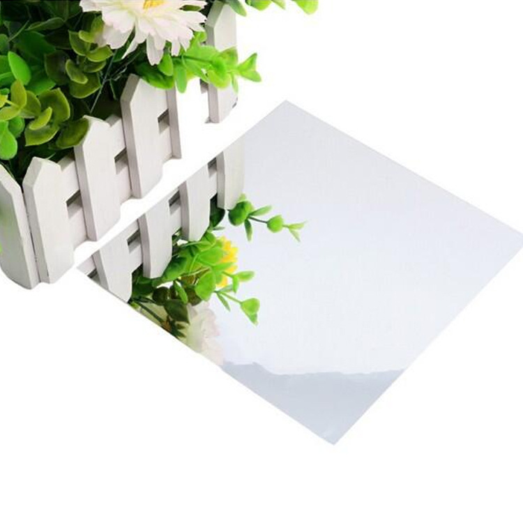 Various sizes of square mirror wall stickers 15 * 15cm 30*30CM creative home decoration combination removable mirror stickers