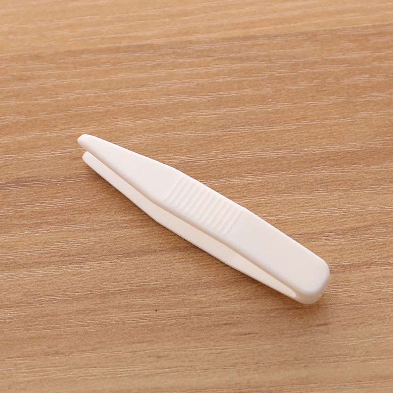 Инструмент для наклейки двойного века пинцет Y-вилочка вспомогательная вилочка для двойного века белый пластиковый PP нескользящий зажим