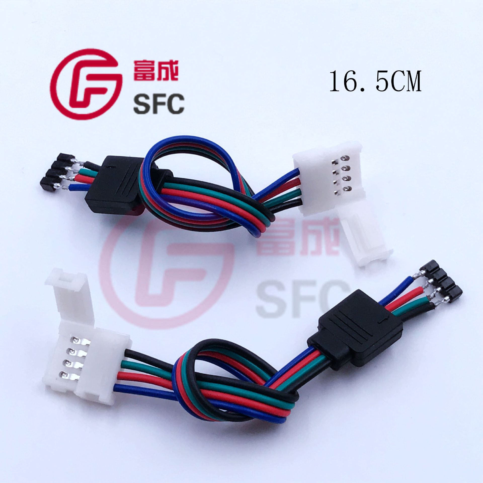 RGB to 4p welding-free cable RGB light bar cable welding-free light strip cable 4pin female to welding-free cable