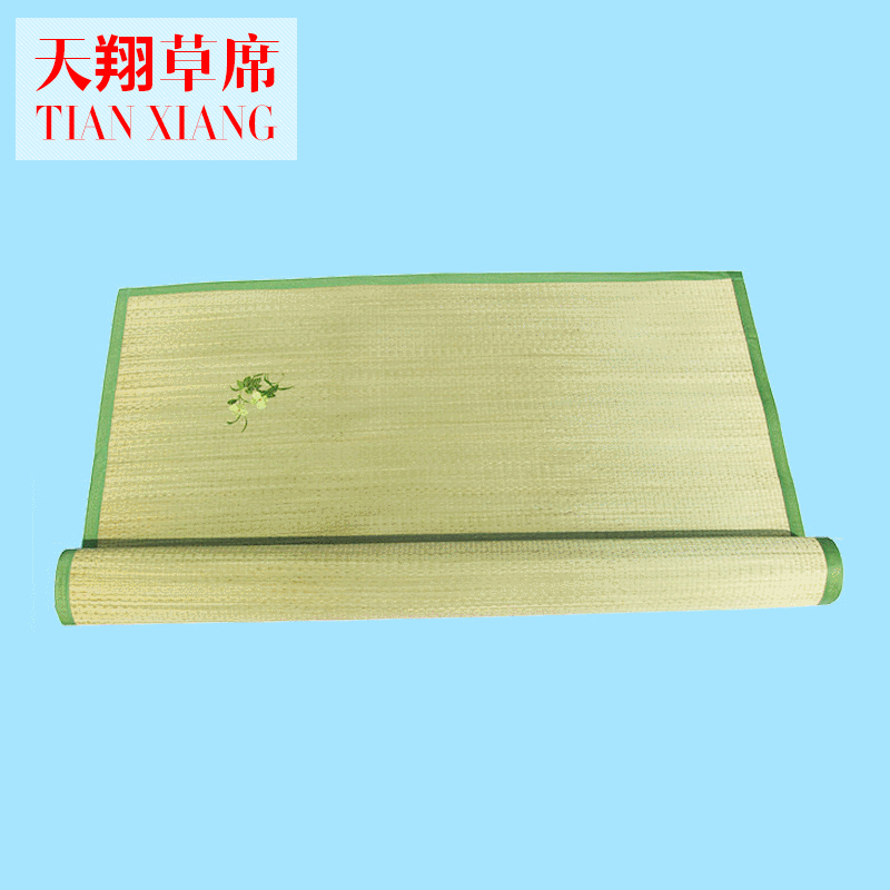 Утолщенный складной мат, соломяный, для студентов, портативный