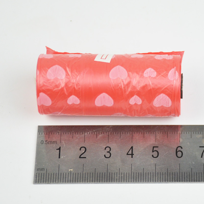 T pet printing garbage bag dog toilet bag pet cleaning supplies 15 dog garbage bag