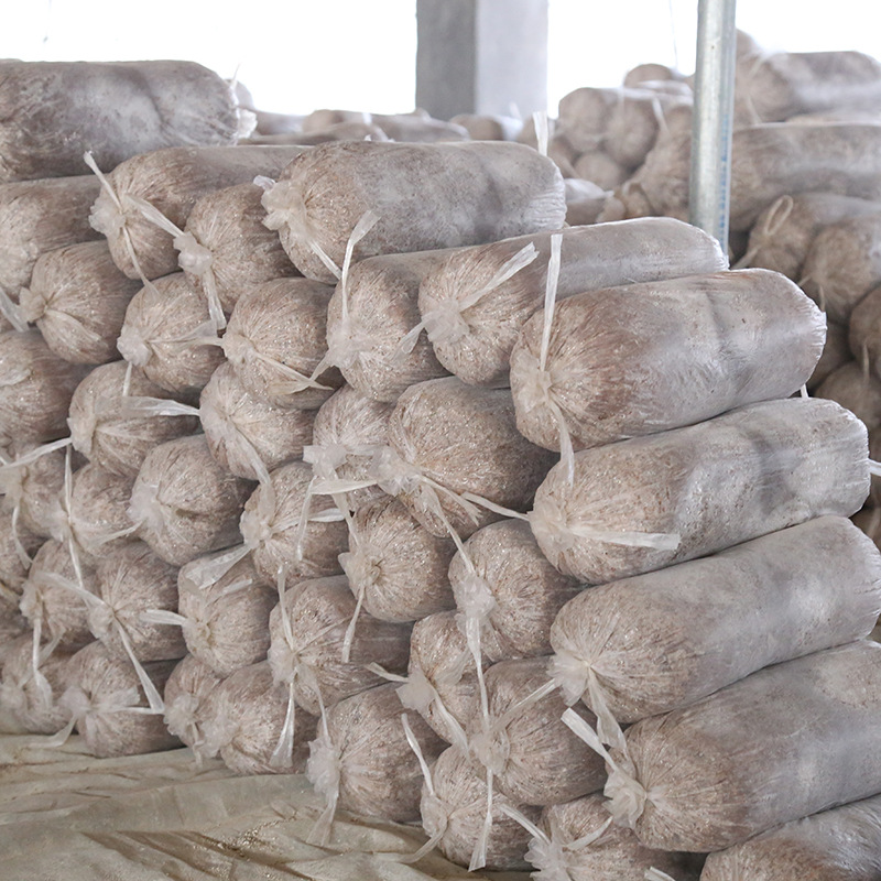 Mushroom Mushroom mushroom package 6kg mushroom stick two ends of Mushroom Mushroom mushroom base direct hair Four Seasons planting Mushroom mushroom package