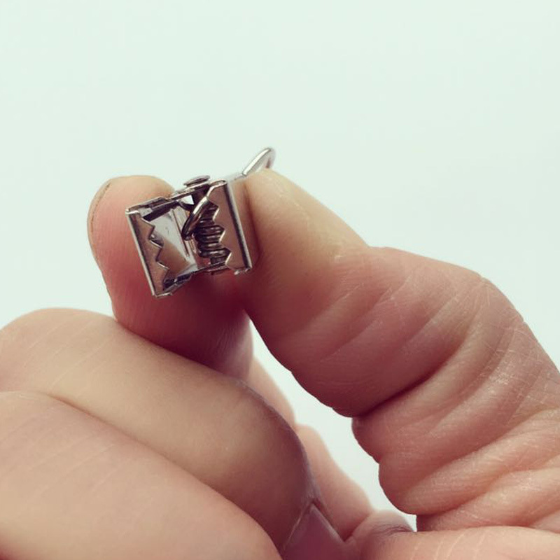 Stainless steel curtain clip hook curtain accessories/shower curtain clip curtain clip metal alligator clip