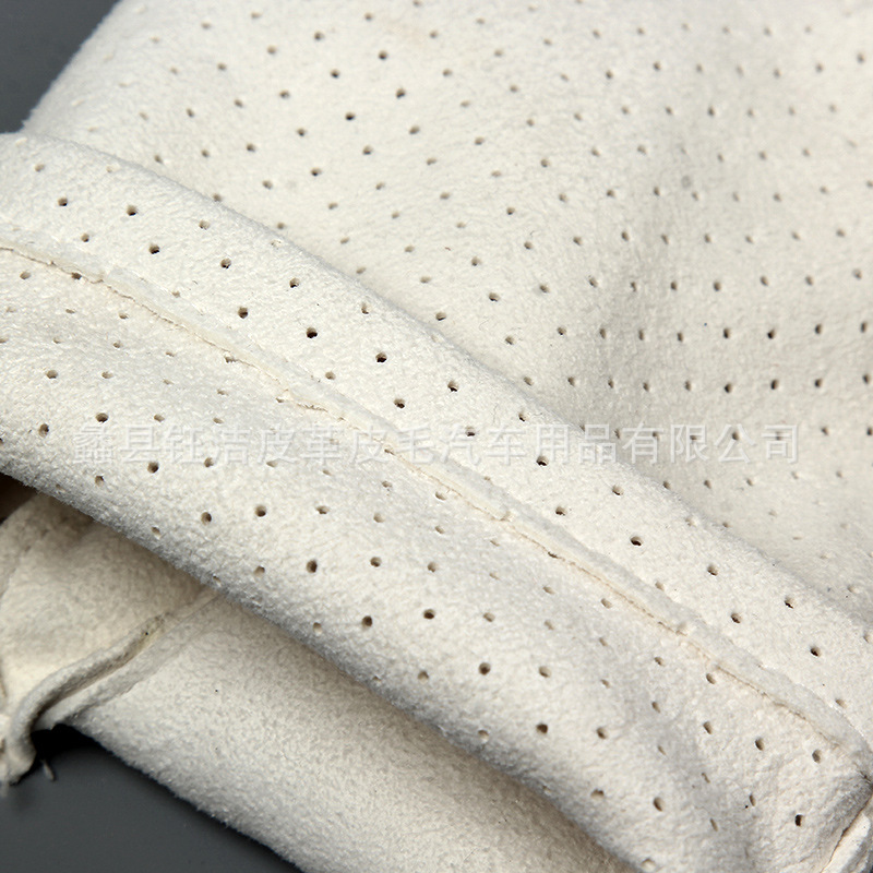 [Small Amount Wholesale] Jiajie Breathable Perforated Suede Gloves Suede Wenwan Gloves Disc String Gloves Deerskin Hand