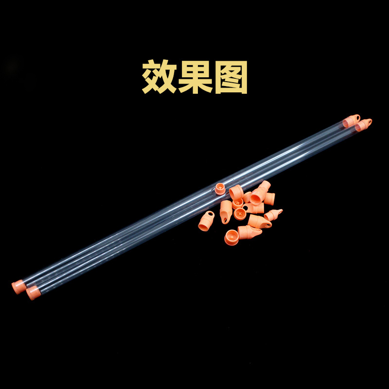 Float Tube Fish Float Packaging Tube Buoy Tube Pvc Transparent Float Tube Plastic Float Tube Custom Wholesale