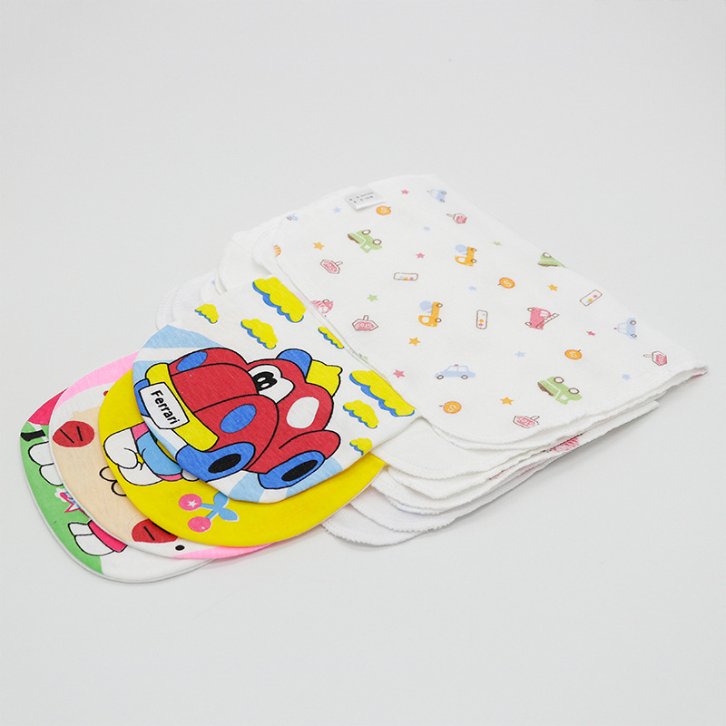 Baby Class a Sweat-Absorbent Towel Four or Six Layers Kindergarten Pure Cotton Gauze Pad Sling Cotton Kidsren's Sweat Towel Large Size