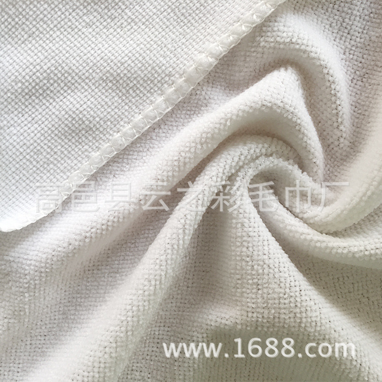 150g microfiber towel kindergarten special candy color small square solid color cleaning towel factory supply