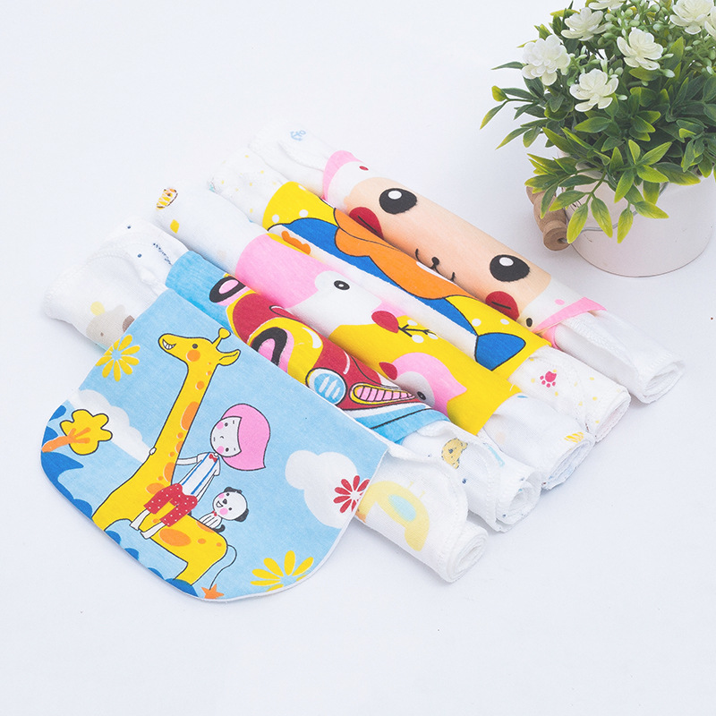Baby Class a Sweat-Absorbent Towel Four or Six Layers Kindergarten Pure Cotton Gauze Pad Sling Cotton Kidsren's Sweat Towel Large Size