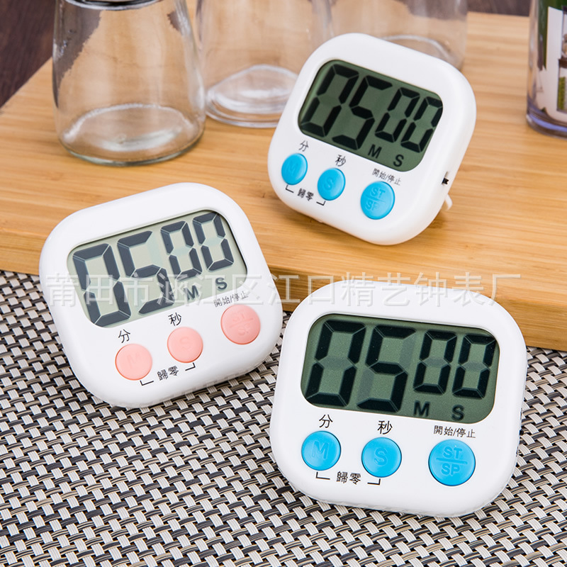 Кухонный таймер с большим экраном и громким звуком