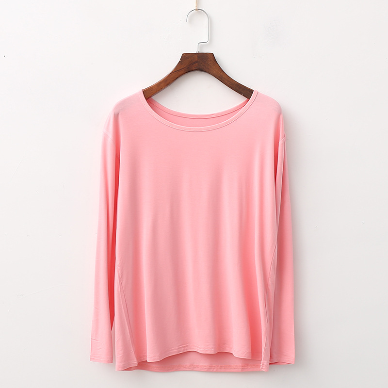 Middle-aged and elderly modal large autumn clothes women's thin plus size underwear fat mom top one-piece