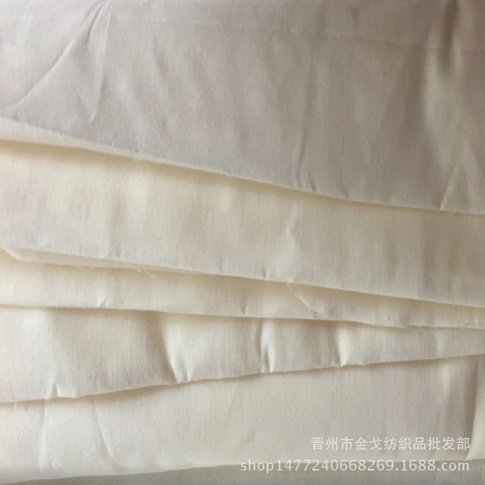 Manufacturer in stock 32 pieces width 86cm imitation cotton white cloth polyester cotton plain cloth for funeral cloth pocket cloth pocket cloth