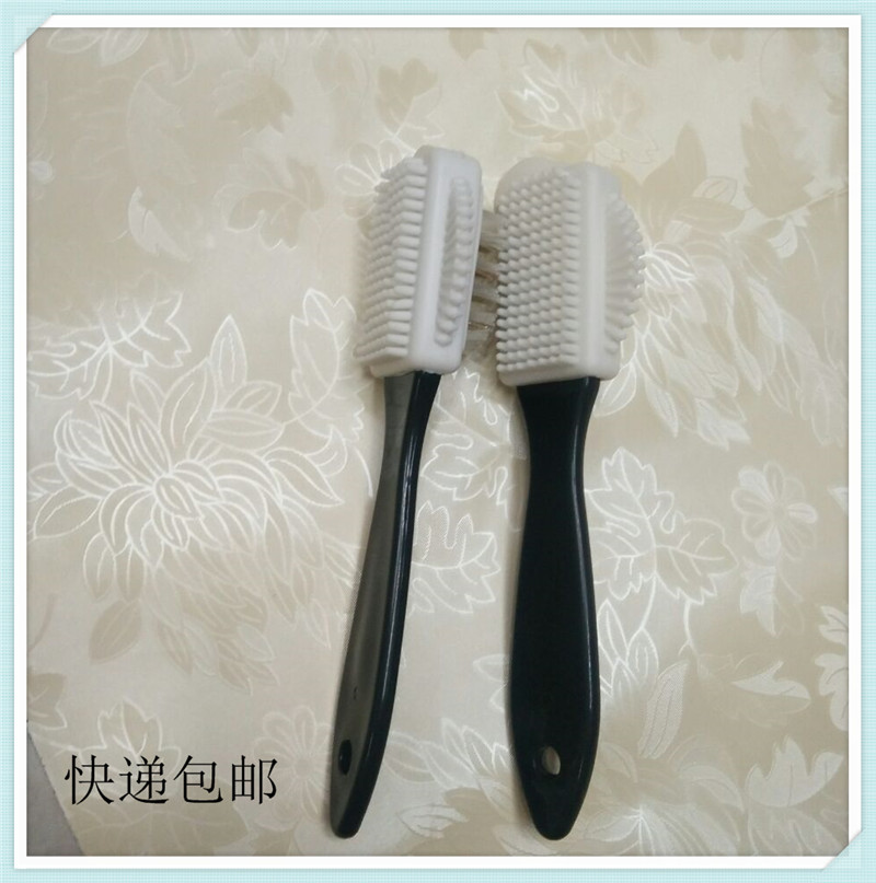 Three-sided suede brush double-sided copper wire brush suede deerskin care brush snow boots frosted shoes special brush