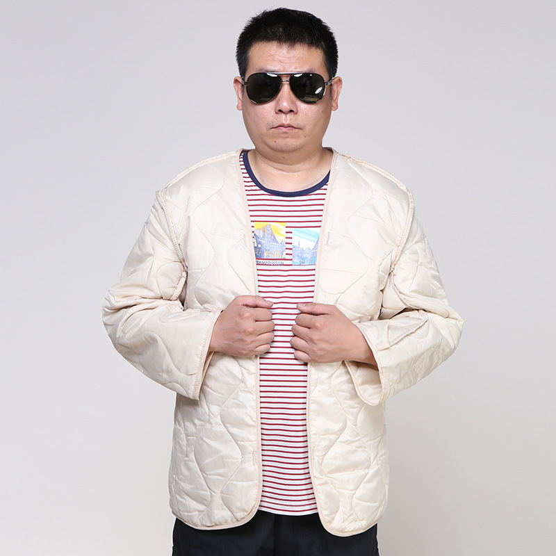 Autumn and winter M65 windbreaker liner thickened warm green white yellow windbreaker cotton liner factory wholesale