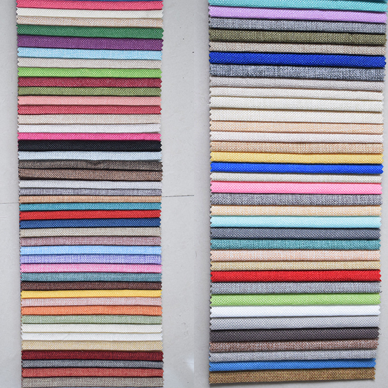 Linen Printed Fabric Handbag Bundle Pocket Carbon Bag Imitation Linen Fabric Cotton Linen Pillow Fabric Linen Sofa Fabric