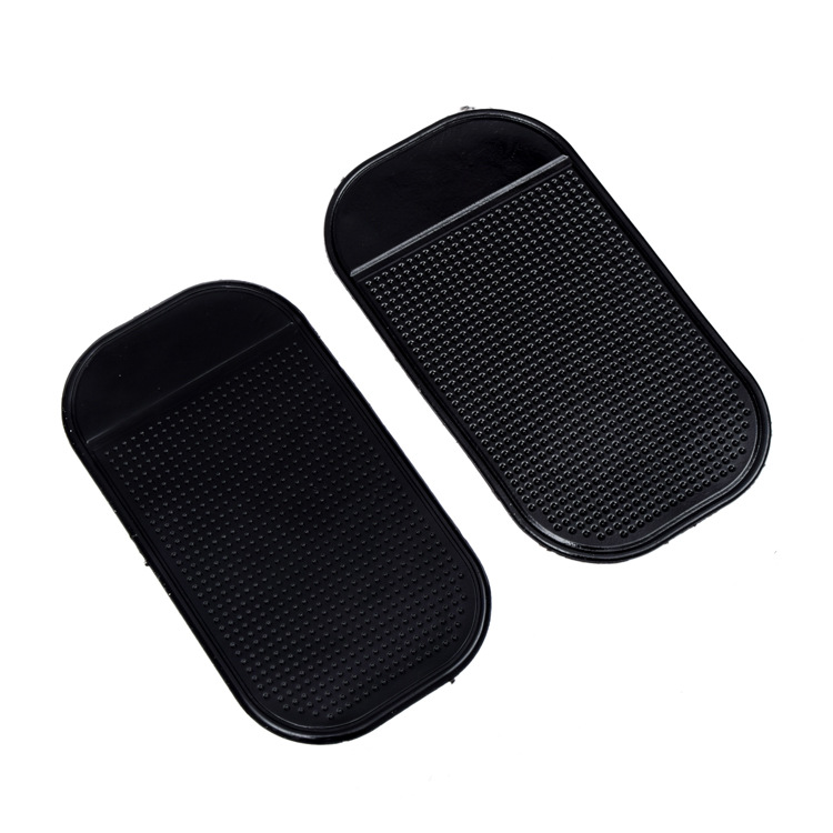 High-adhesive car accessories car mobile phone anti-slip mat round mobile phone fixed placement silicone car anti-slip mat