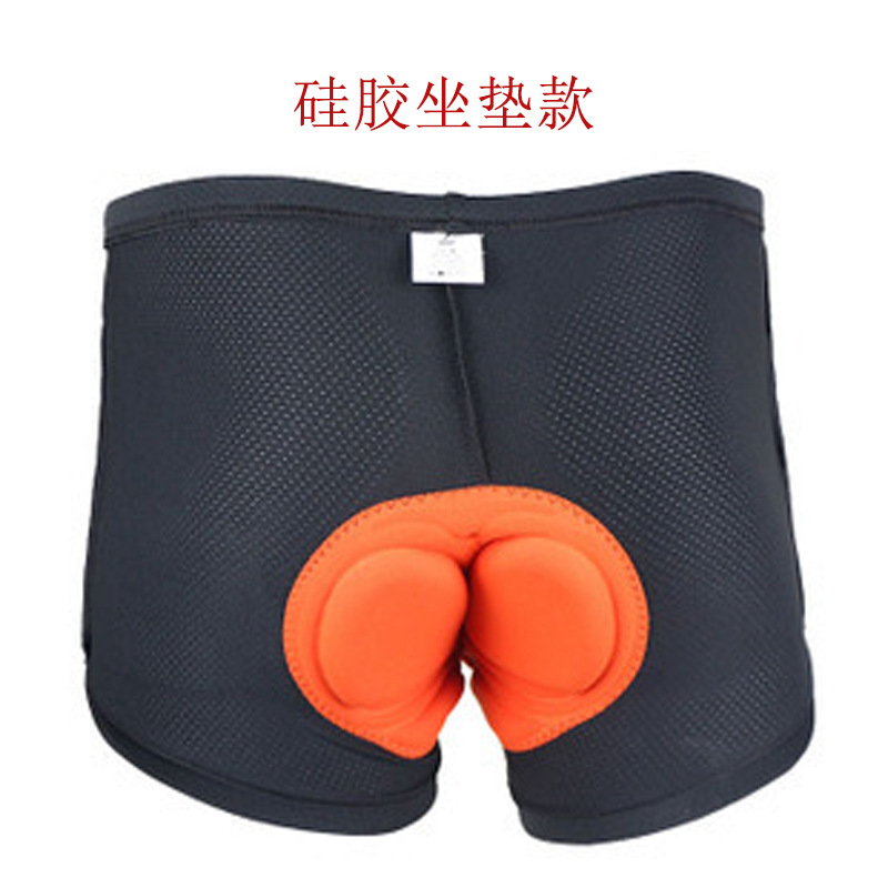 Кросс-бордерное велосипедное нижнее белье, мужские и женские силиконовые велосипедные шорты, влаговпитывающие, дышащие велосипедные шорты