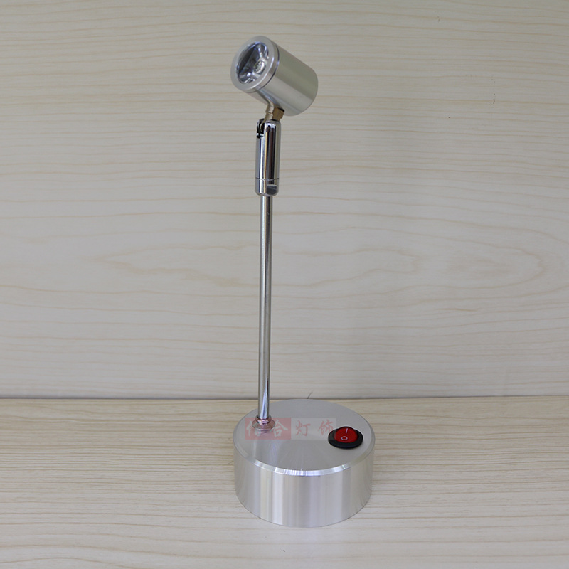 Factory direct led desk lamp display cabinet spotlight low price wholesale