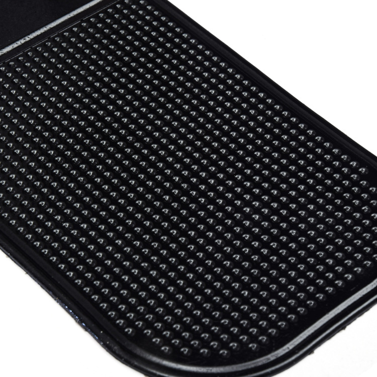 High-adhesive car accessories car mobile phone anti-slip mat round mobile phone fixed placement silicone car anti-slip mat