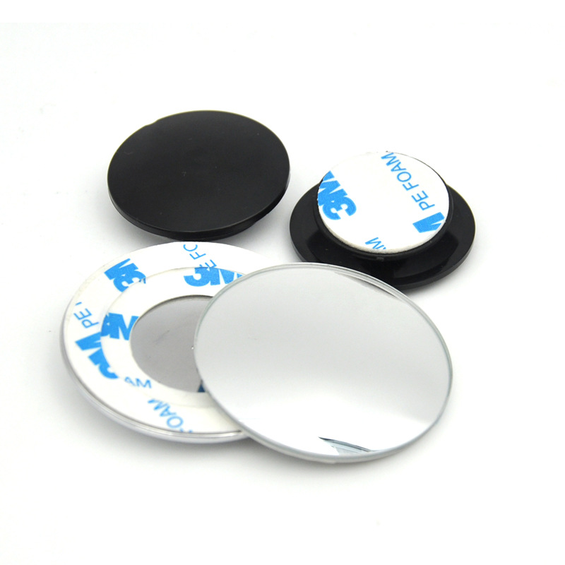 Borderless adjustable reversing wide-angle auxiliary mirror borderless Car Rearview mirror glass blind spot small round mirror