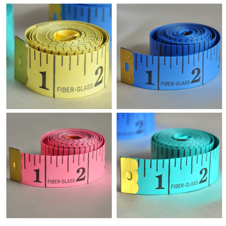 Spot supply net supplier gift plastic soft ruler tape measure clothing tailor small tape factory wholesale