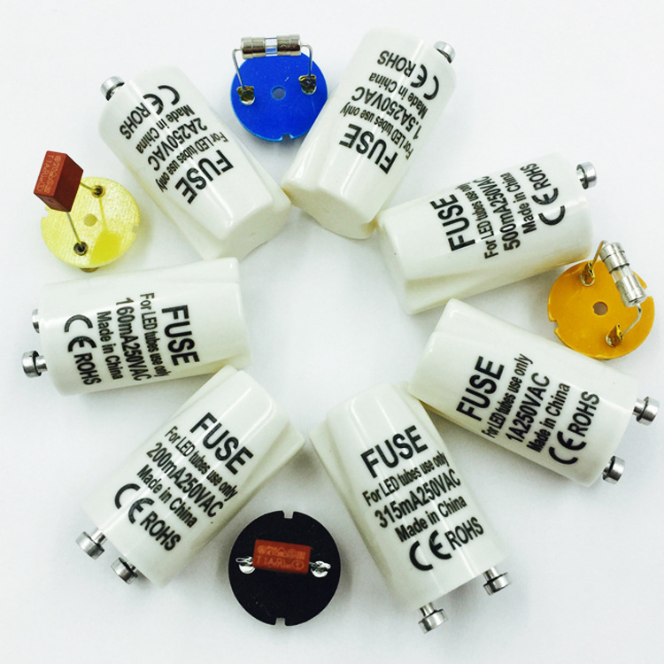 Factory wholesale starter LED starter fuse 0.2-2A