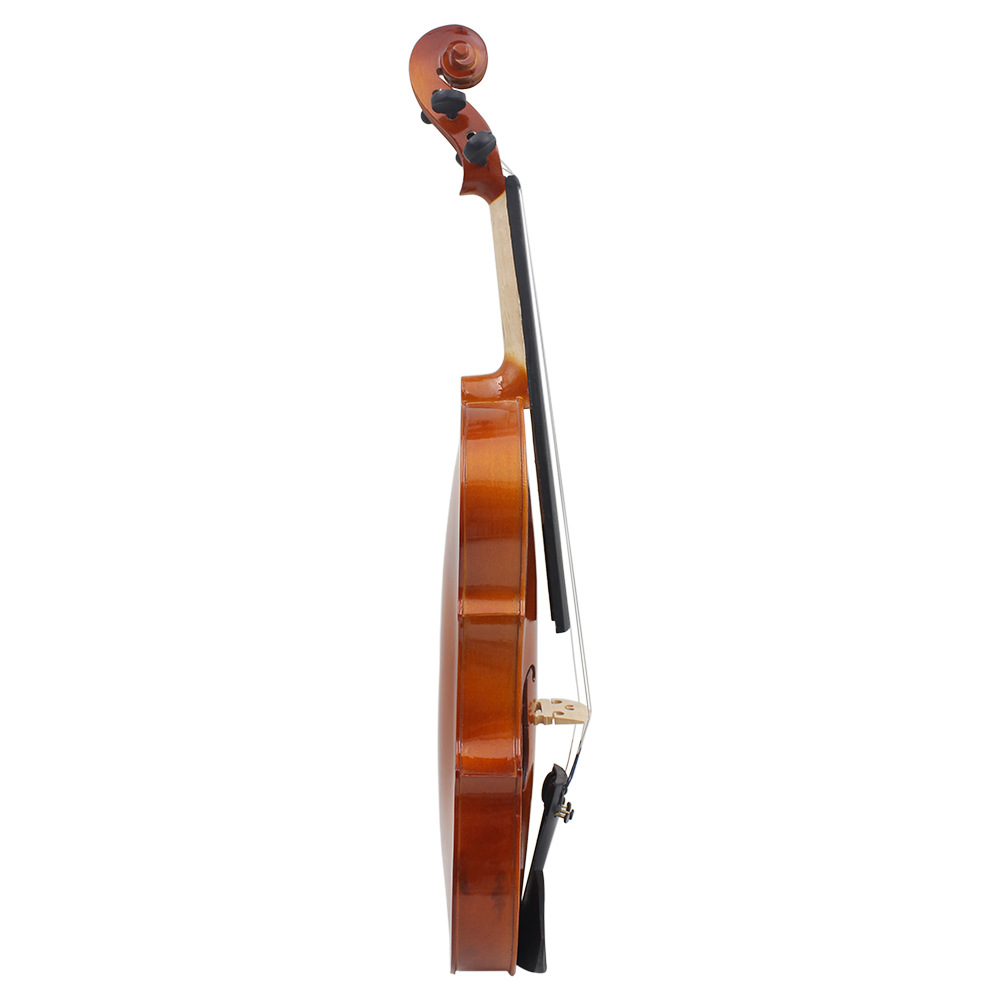 Wholesale Solid Wood Violin Popularization Violin Students Children Beginner Adult Playing Violin 44 Send Triangle Piano Box