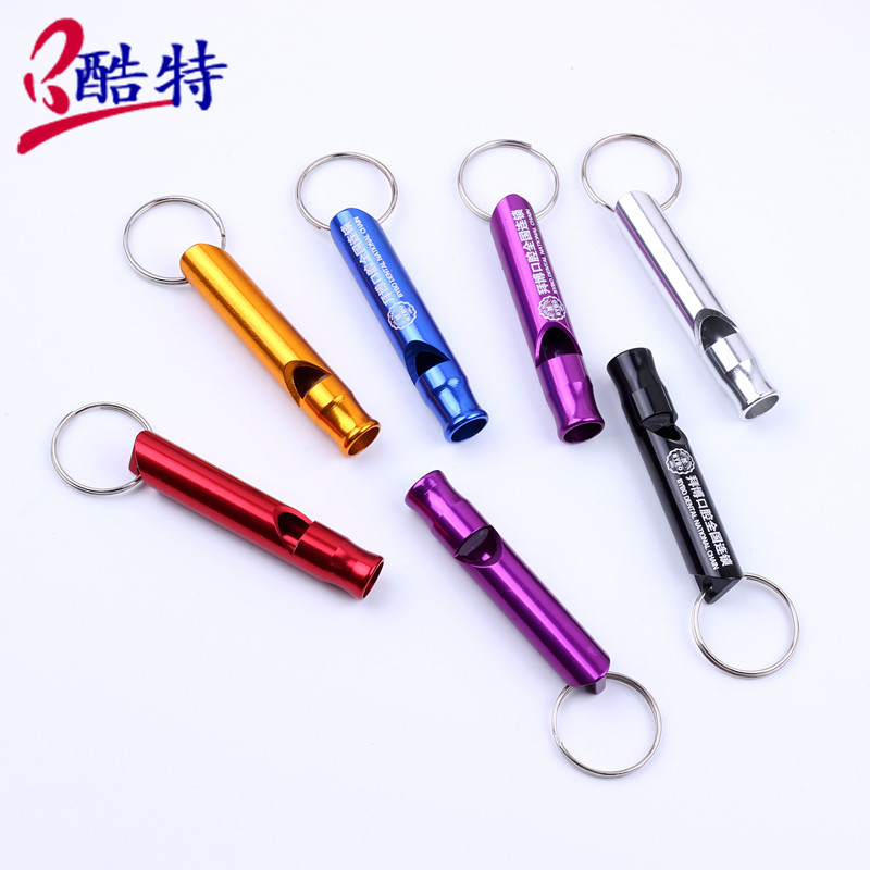 Fire Emergency Whistle Home Escape Life-Saving Outdoor Wilderness Survival Whistle Small Aluminum Alloy Whistle