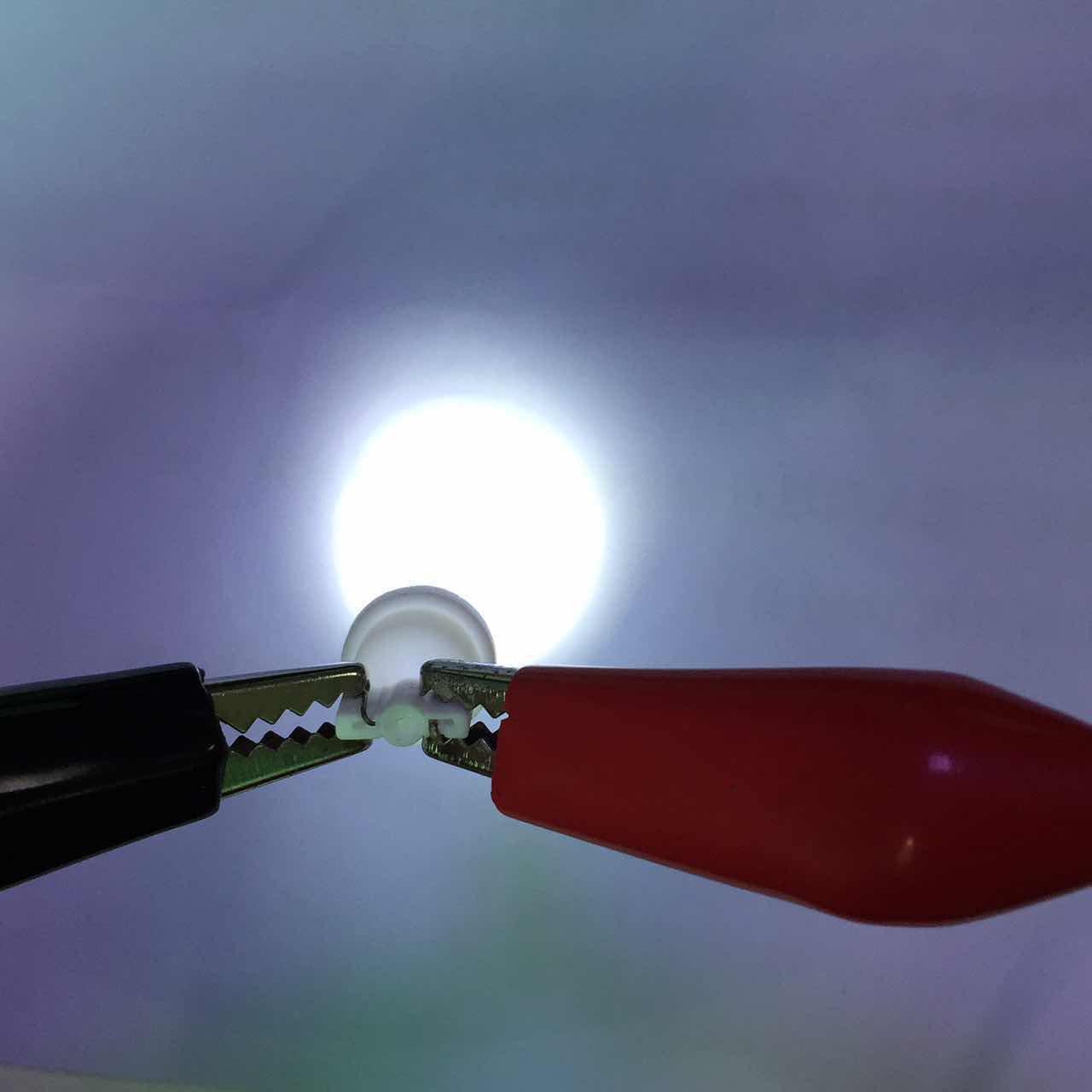 T10 Round Head Plug Bubble 1 Light Car Motorcycle Width Light Instrument Light Door Light T10 LED