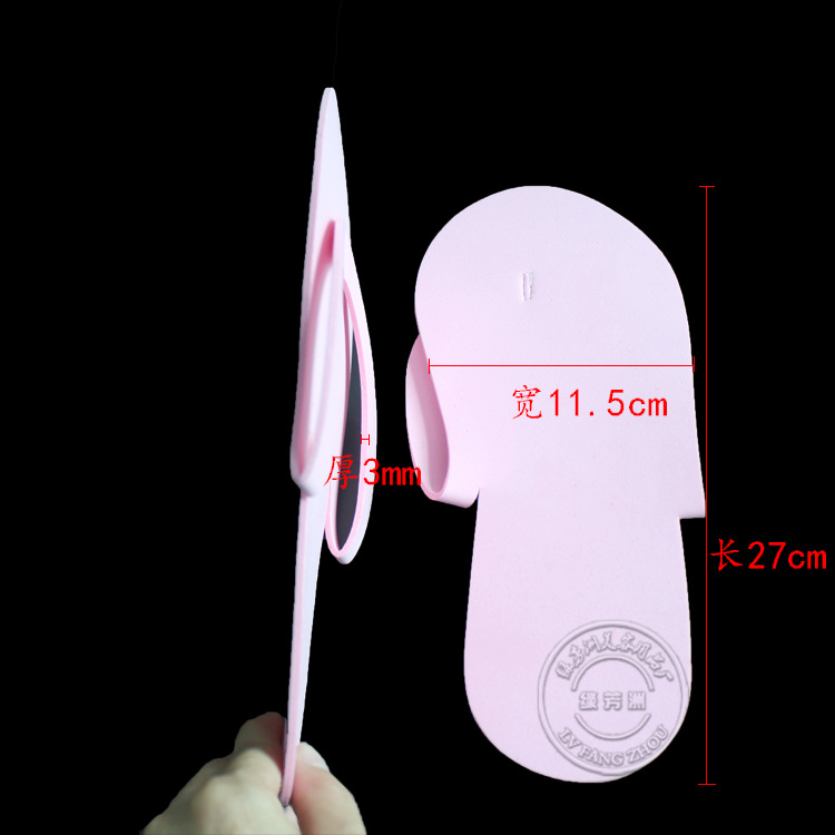 Factory Direct Supply Disposable Line Eva Slippers Beauty Nail Salon Foam Hotel Travel Colorfulful Slippers for Men and Women