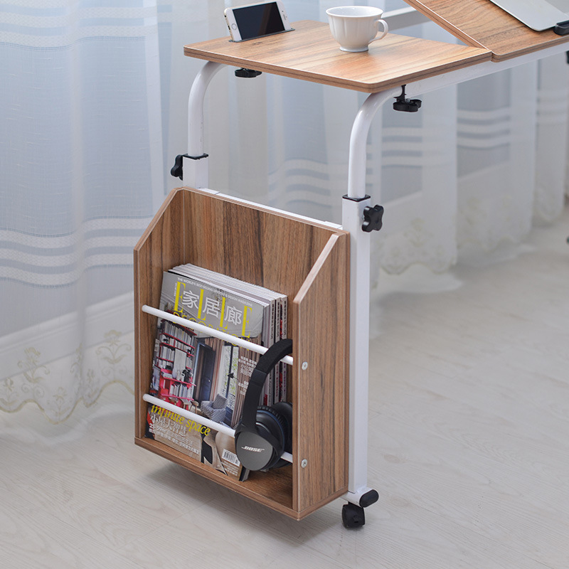 1 [Manufacturer] Cross-Bed Desktop Computer Table Tilted Mobile Care Home Laptop Table