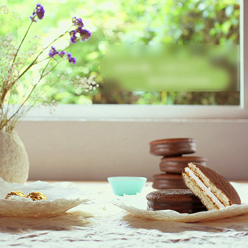 Haoliyou 2 Pack 68g 6g Dessert Snack Chocolate Pie Cake Wedding Full Moon Gift Pack Combination