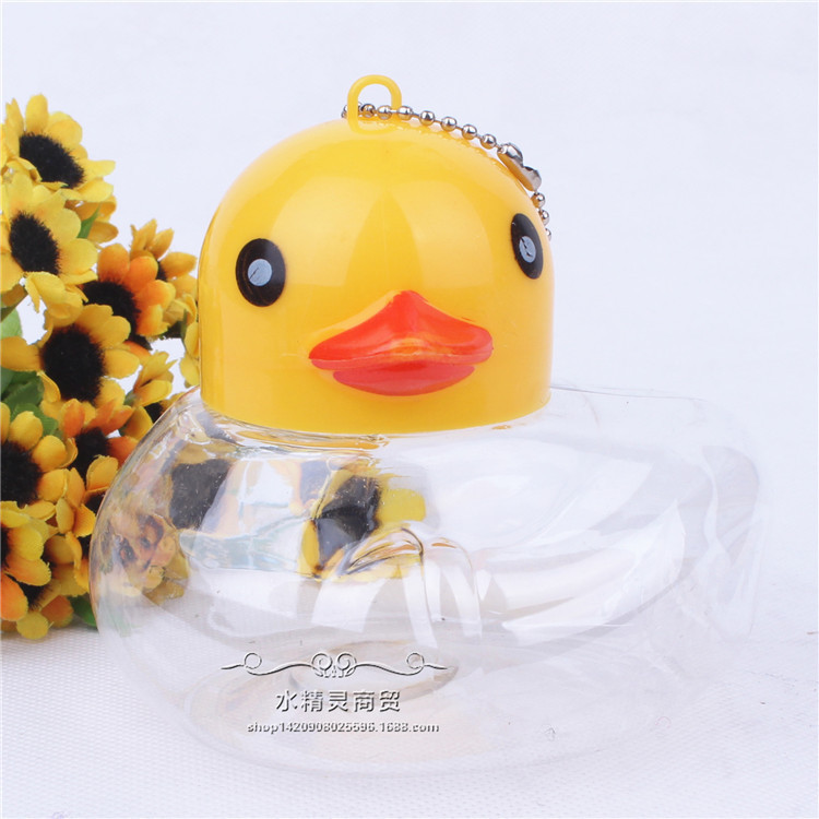 Portable small plastic bucket fish tank aquarium goldfish bottle QQ Cup turtle box goldfish tank stall wholesale