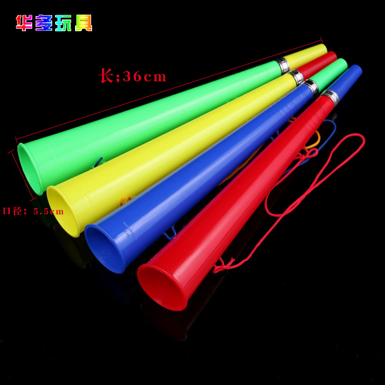 Fans supplies fans trumpet football trumpet games cheer props vowrazu straight trumpet plastic