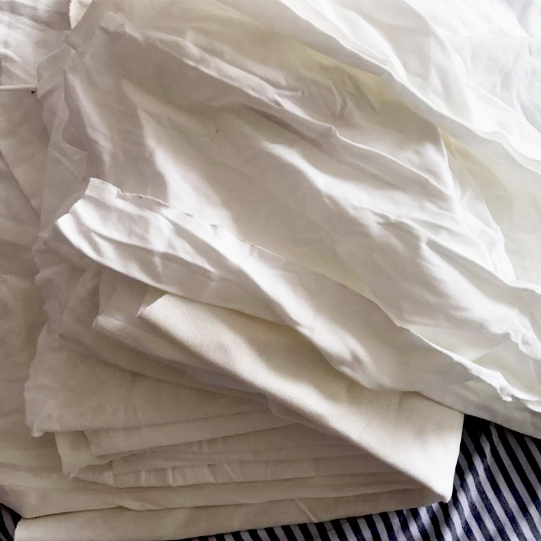 Juhengyuan Wholesale Industrial Machine Wiping Cloth Pure Cotton White Rag Absorbs Water and Oil to Wipe the Rag Wiping Machine Cloth Rag