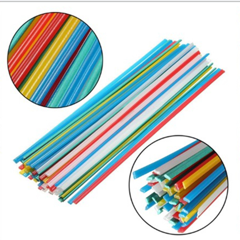 New material welding rod White pp yellow pp red pp blue PVC modified green bumper plastic welding rod