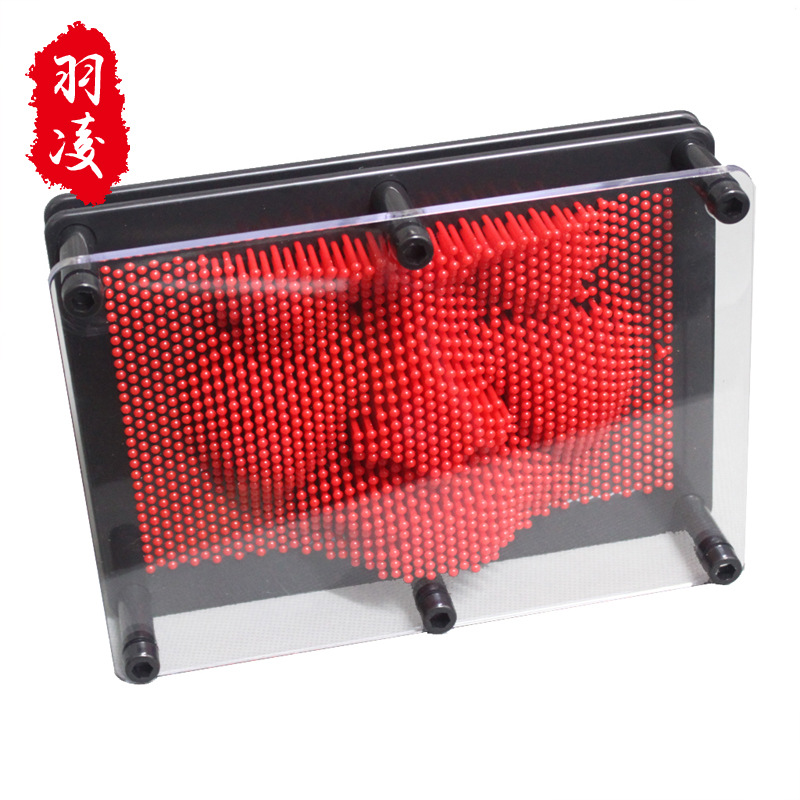 Large 3D Needle Carving Hand Mold Creative Birthday Gift Fun Toys 3D Clone Hand Mold Varied Needle Painting Crafts