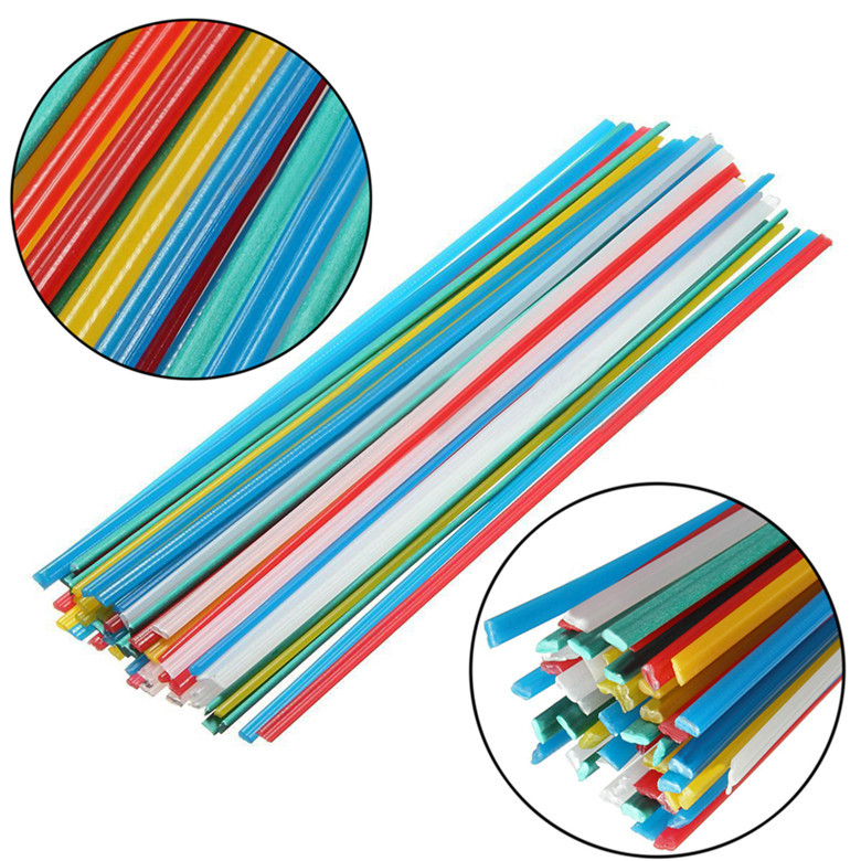 New material welding rod White pp yellow pp red pp blue PVC modified green bumper plastic welding rod