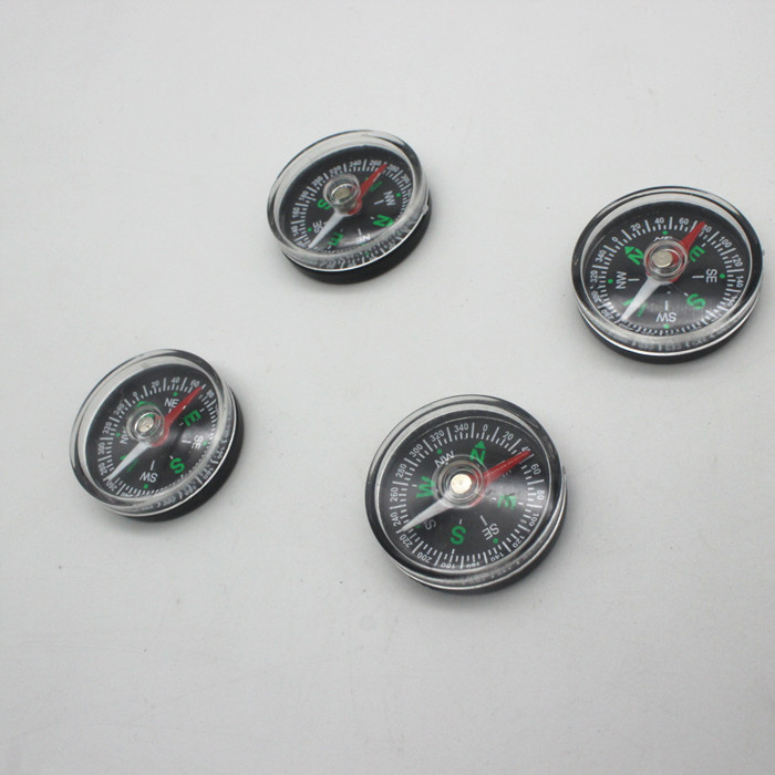 30mm English Plastic Outdoor Mountaineering Camping Positioning Compass Compass Export Student Science Experiment Compass