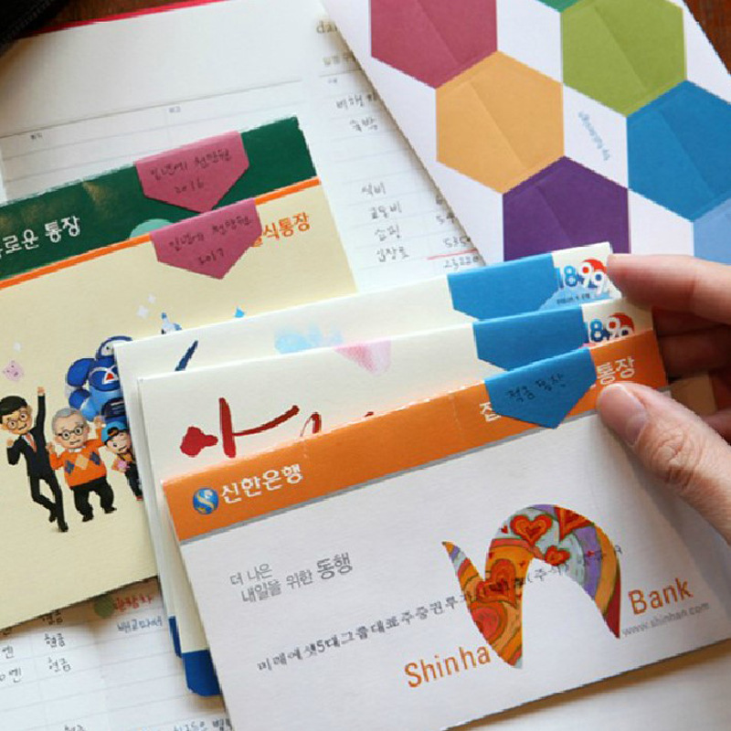 Paper Index Stickers Student Labels H Office Sticky Notes Mark Hand Account Sealing Stickers Mark Stickers
