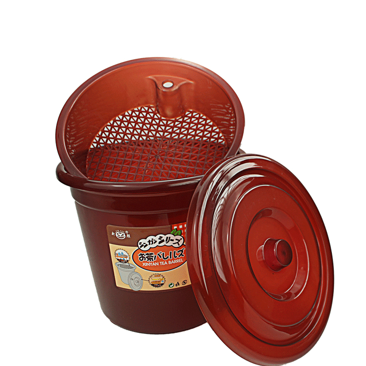 0927 Tea Dregs Bucket Tea Bucket Household Tea Bucket Tea Set Jieyang Factory Tea Trash Plastic