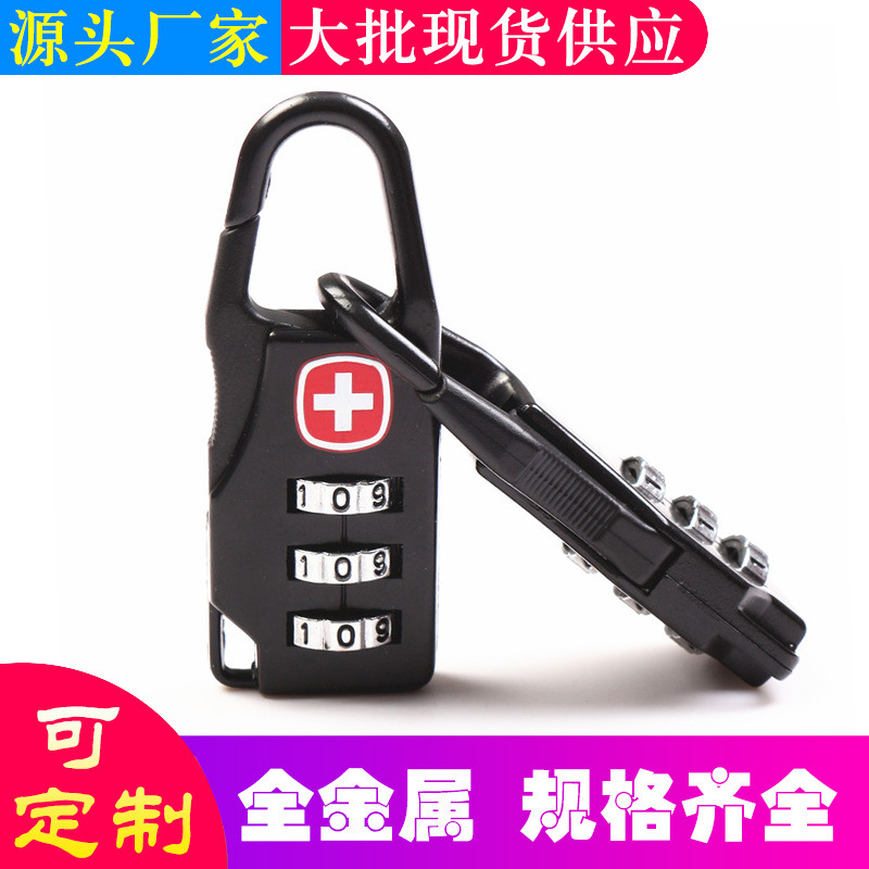 Горячая распродажа кодового замка для багажа, замок для рюкзака, маленький замок для одежды, специальная акция