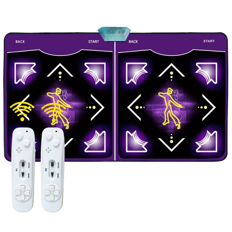 Cross-border English version of the same TV computer double somatosensory running dance blanket support generation hair