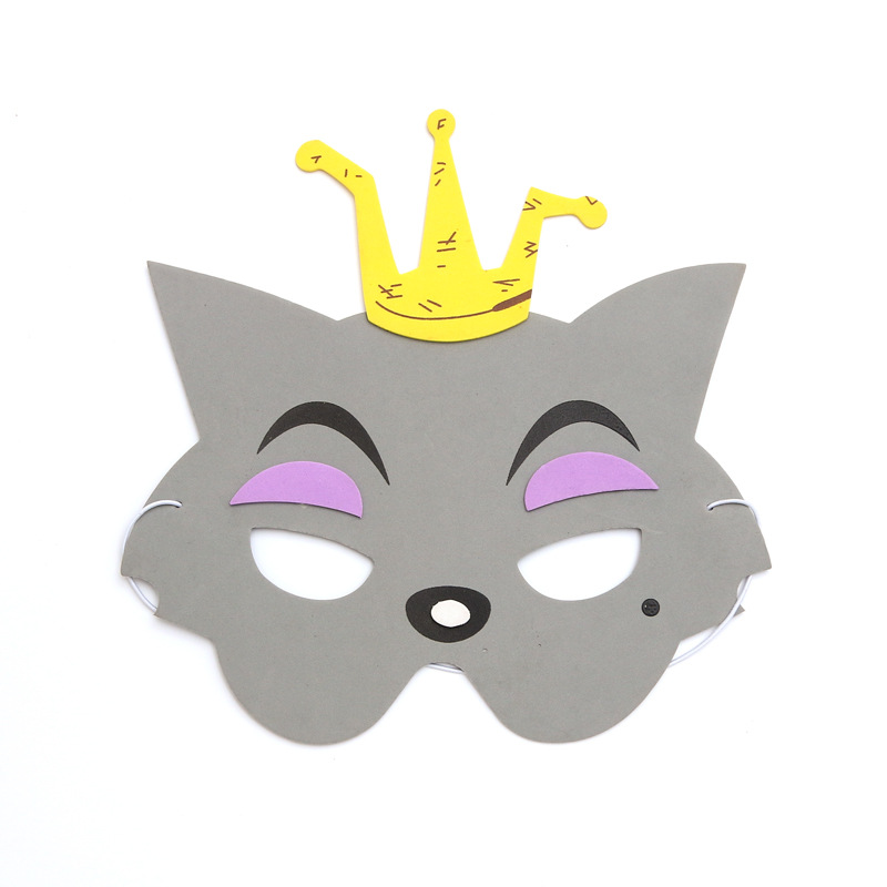 EVA bubble cartoon animal mask kindergarten masquerade mask children show mask Halloween mask