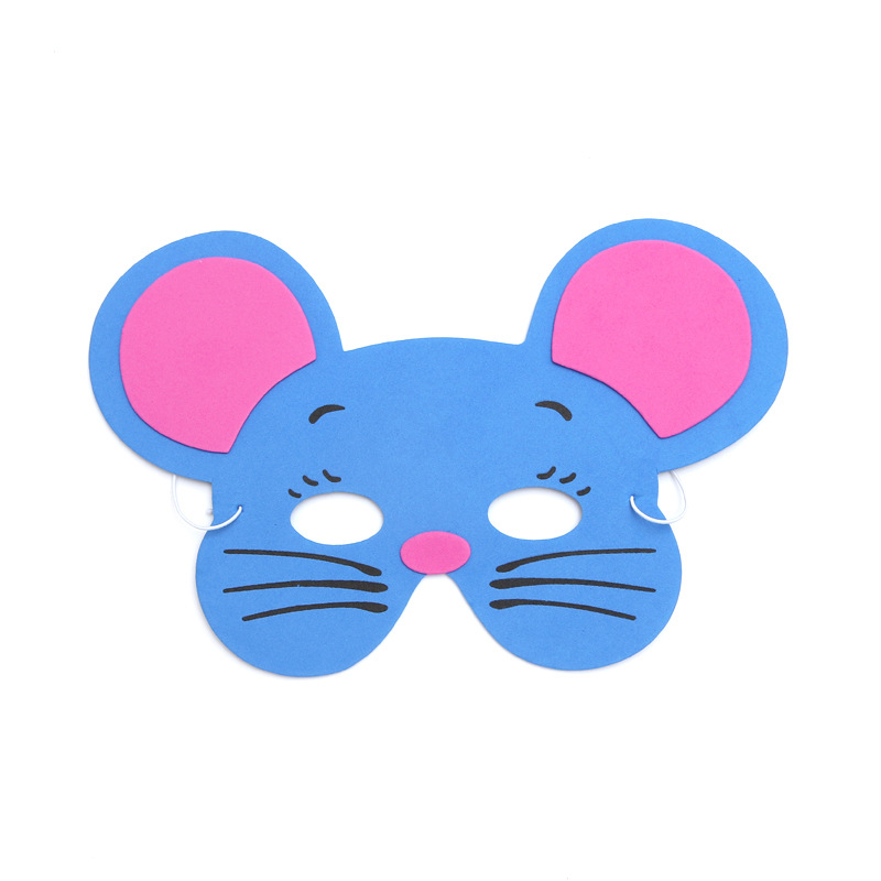 EVA bubble cartoon animal mask kindergarten masquerade mask children show mask Halloween mask