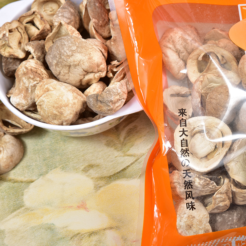 Gutian Farm Specialty Grass Mushroom Dried Goods Bulk Wholesale Sugar-Free Clean 500g Mushroom Edible Mushroom Wholesale