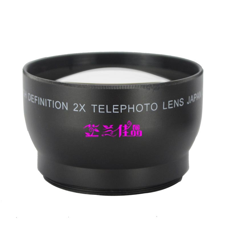 55MM 2X distance increasing lens additional lens suitable for Pentax Nikon Sony 18-55 lens