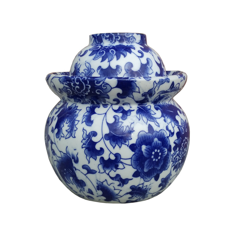 Ceramic Kimchi Jar Pickled Vegetables Bean Curd Jar Food Packaging Jar Custom Manufacturer
