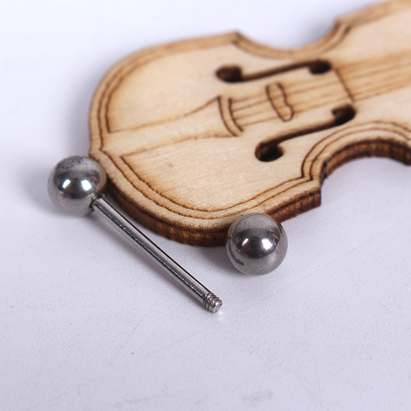 Cross-Border Wholesale Stainless Steel Tongue Nail Set Navel Ring C-Shaped Nose Ring Breast Nail Body Piercing Lip Nail European and American Eyebrow Nail